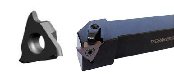 OEM खराद बिदाई उपकरण GBA43R320 सीएनसी त्रिभुज टंगस्टन कार्बाइड सम्मिलित करता है: